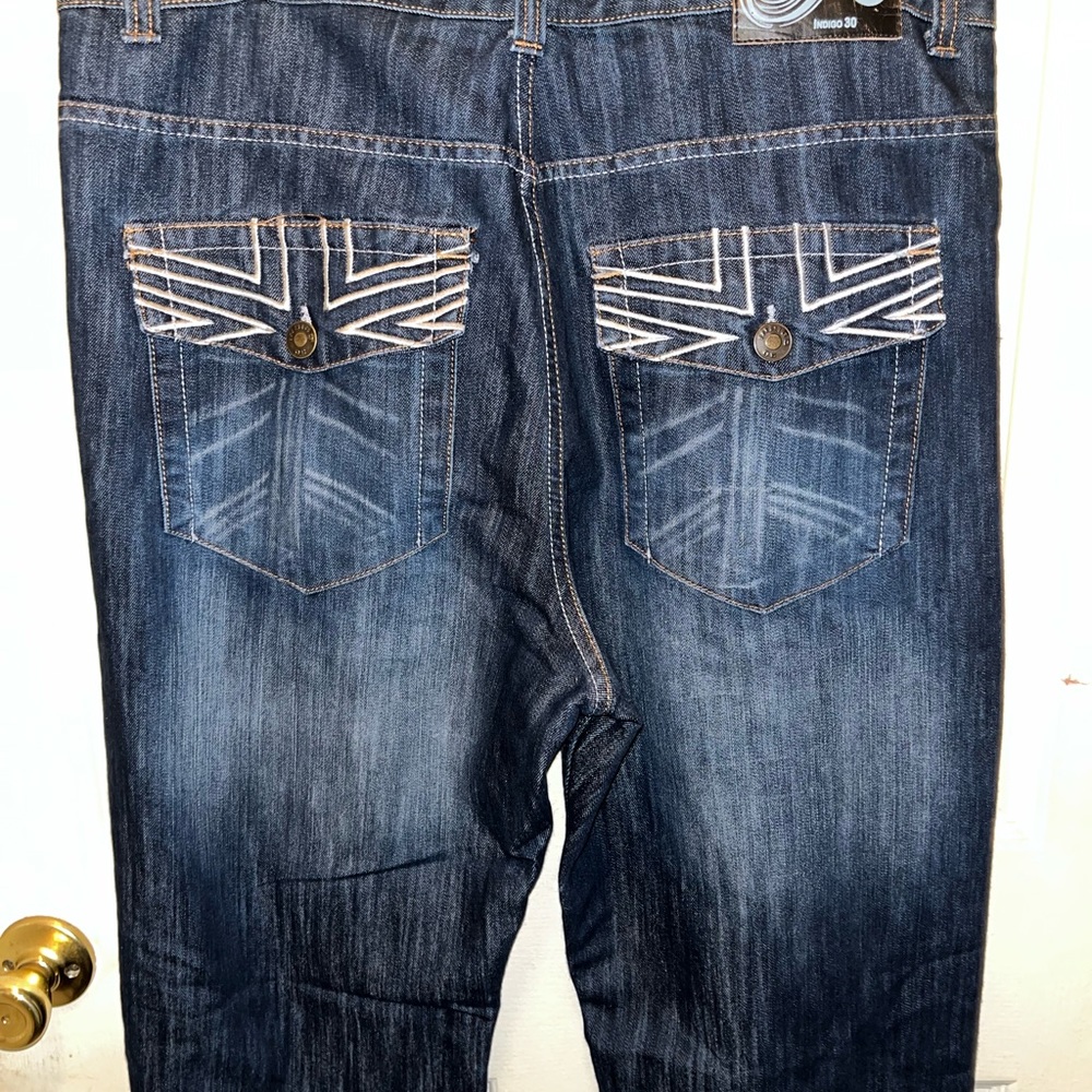 INDIGO 30 Men’s Denim Jeans. Sz 38x34.